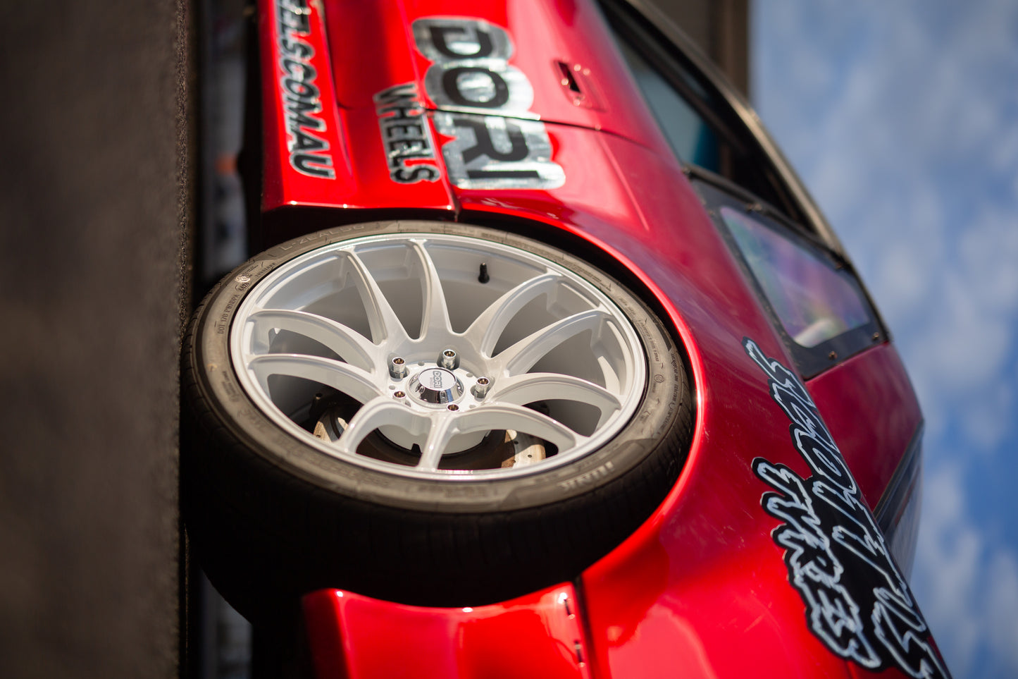 DORI NI on Nissan Sonvia (White)