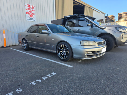 DORI NI on Nissan Skyline R34 4 Door