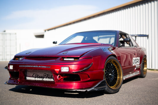 DORI SAN on Nissan Sonvia (Black with Bronze lip)