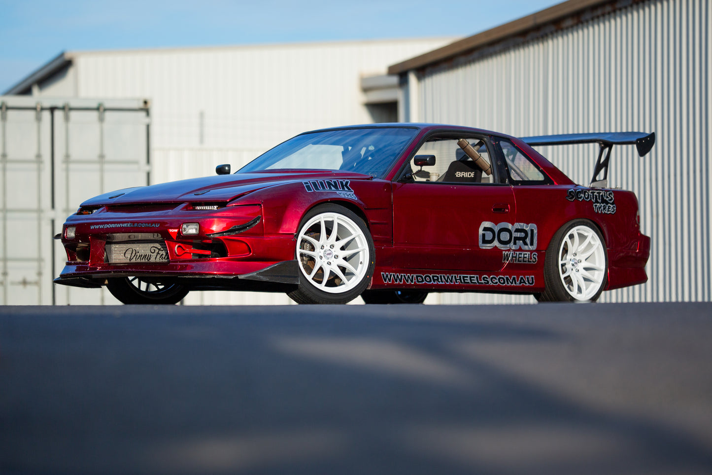 DORI NI on Nissan Sonvia (White)