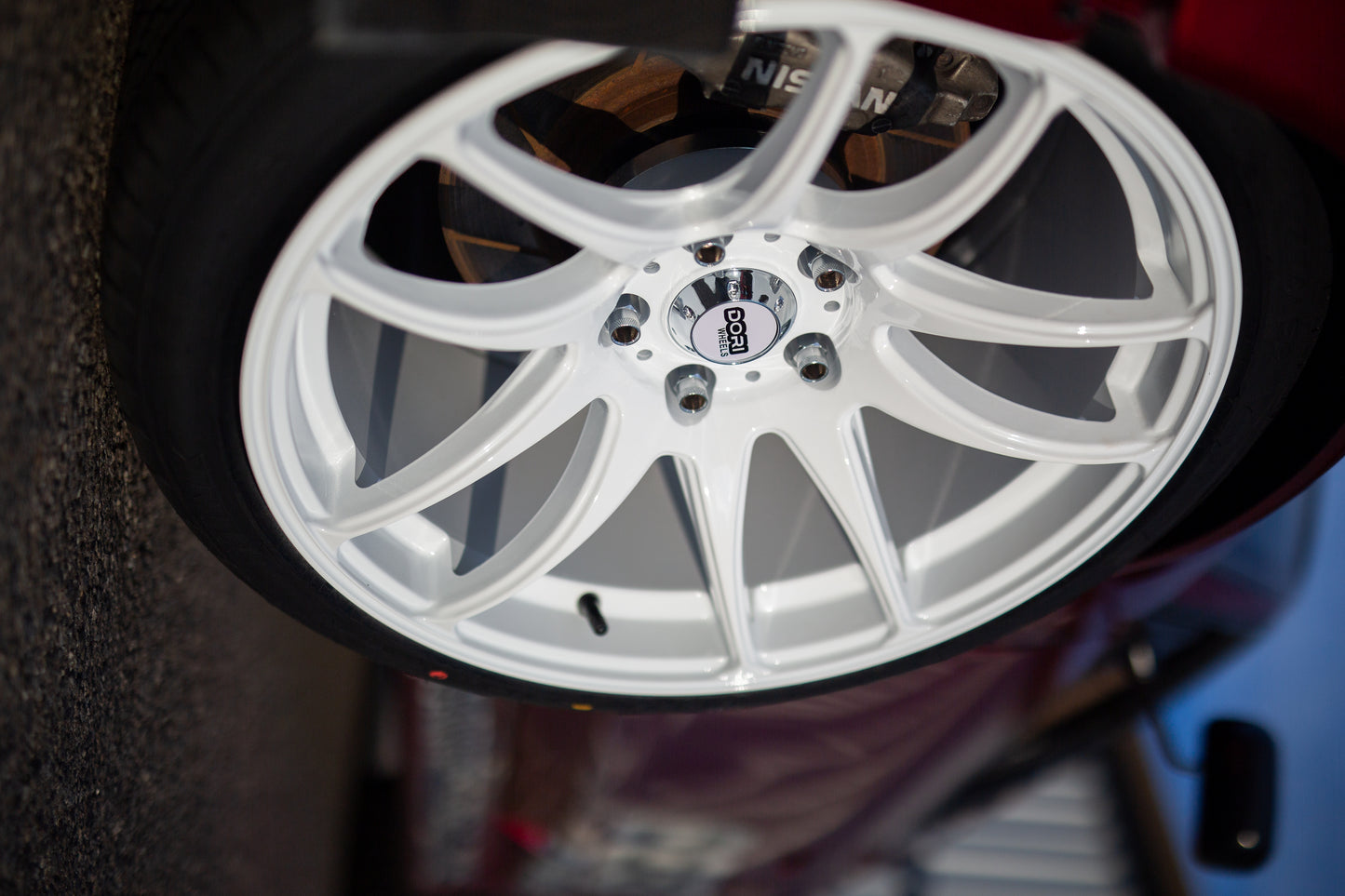 DORI NI on Nissan Sonvia (White)