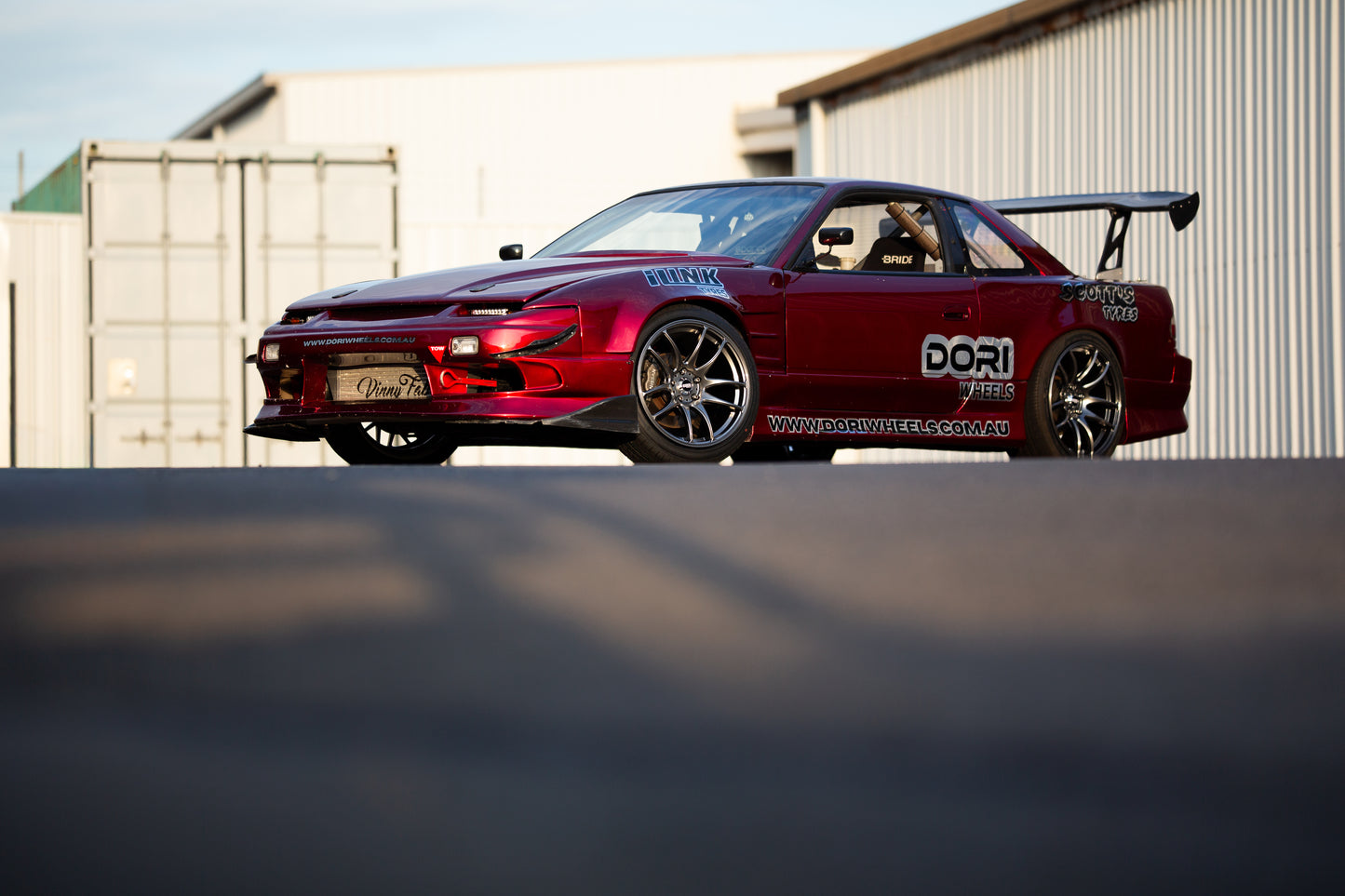 DORI NI on Nissan Sonvia (Hyper Black)