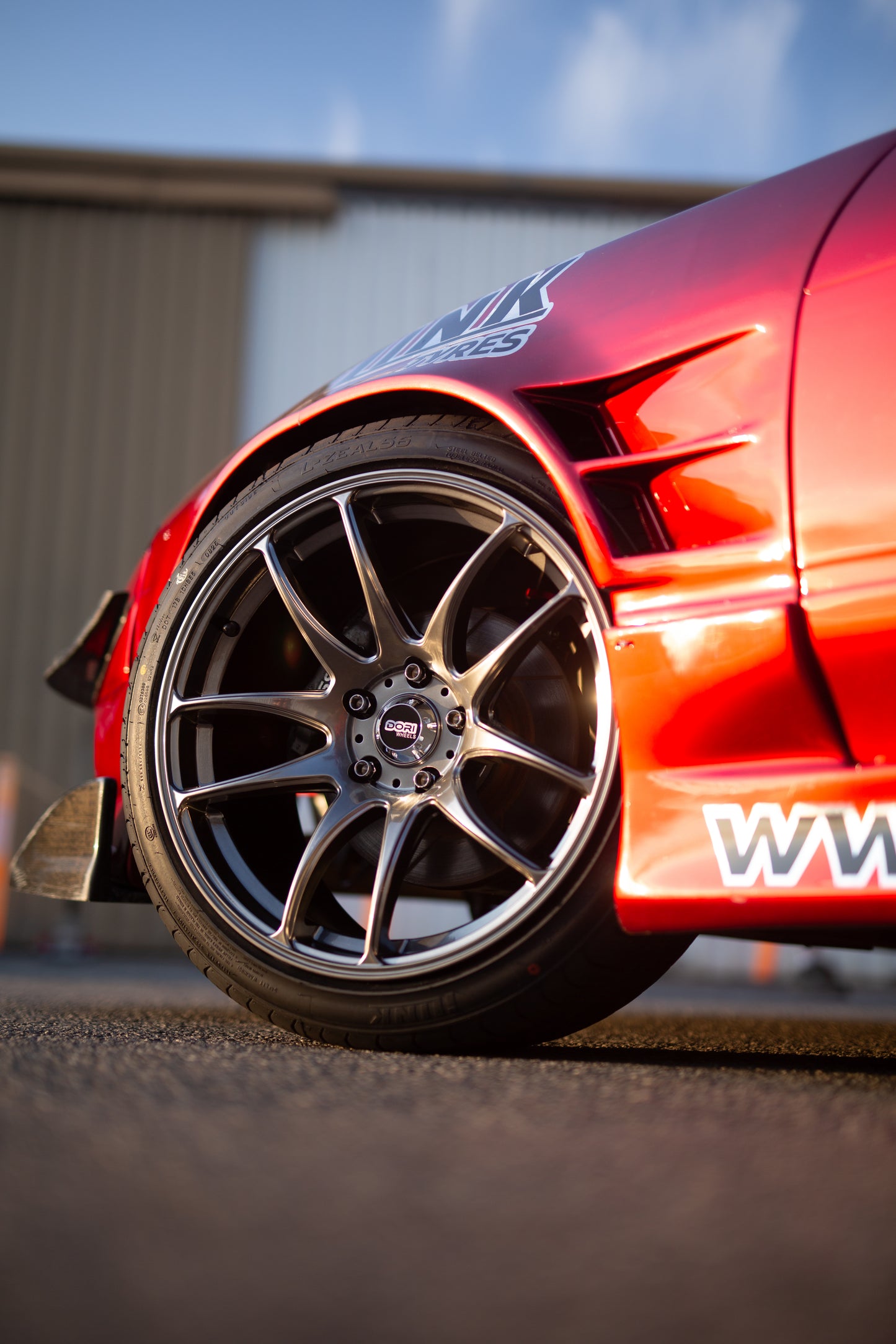 DORI NI on Nissan Sonvia (Hyper Black)